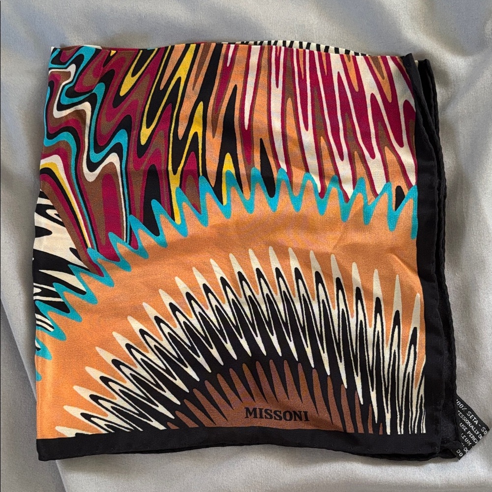 Missoni Zigzag Scarf with Bold Hues
